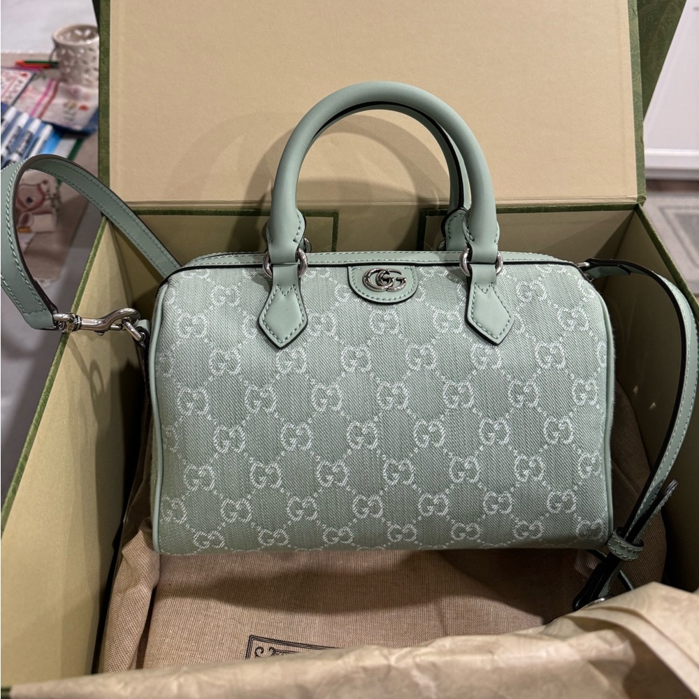 Brand New Gucci Green Handbag - Picture 7 of 10